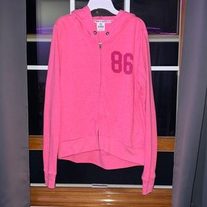 Victoria’s Secret Pink pink zip up hoodie